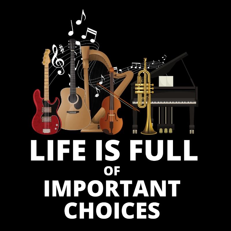 La vie musicale est pleine d’instruments