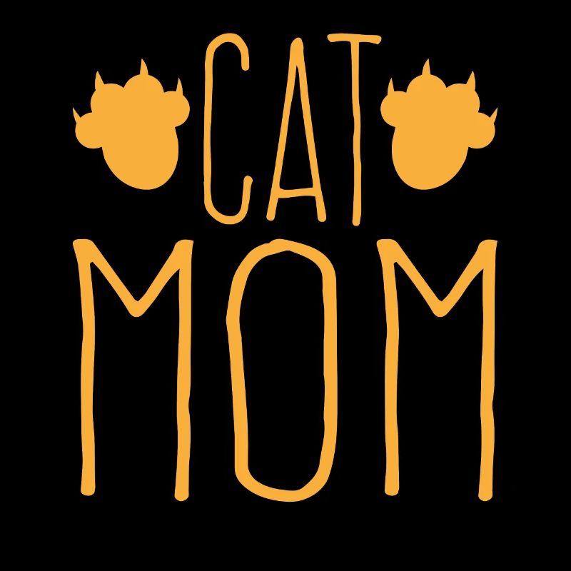 Chat Patte Maman Conception De Chats Mignons