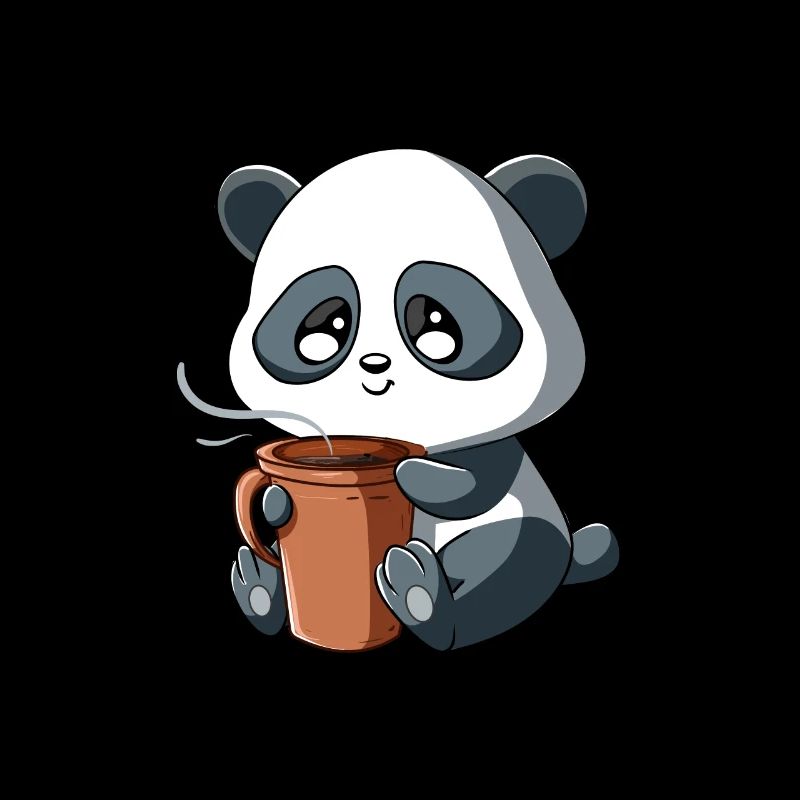 Panda Pandabär Kaffee Kaffeebecher Geschenk