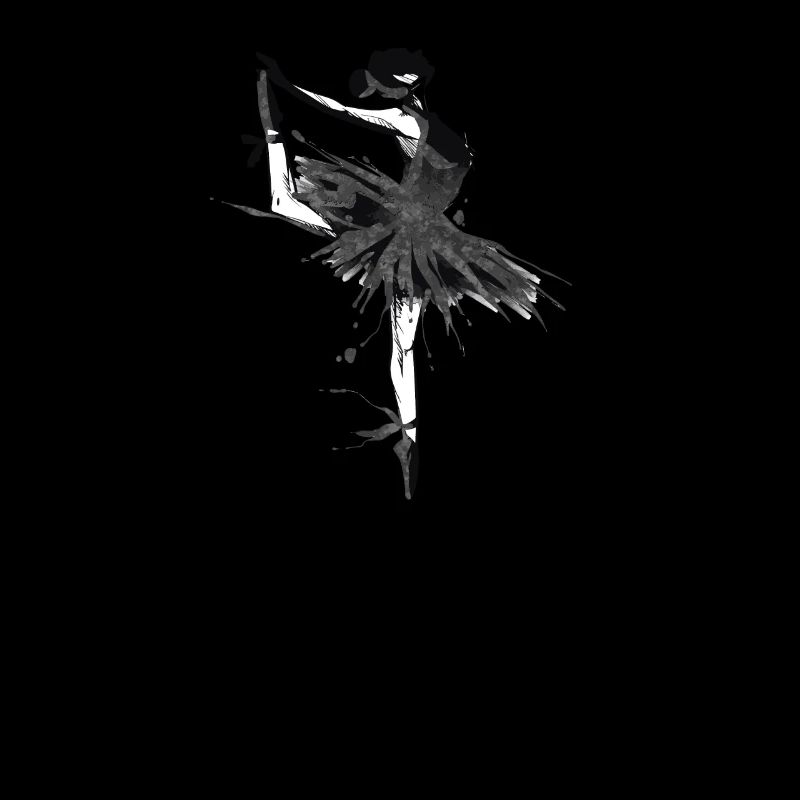 Dancing is art in motion - ballet dancer