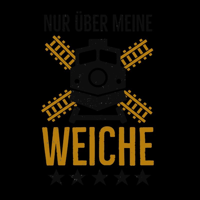 Weiche Lokführer lustige Eisenbahner Sprüche