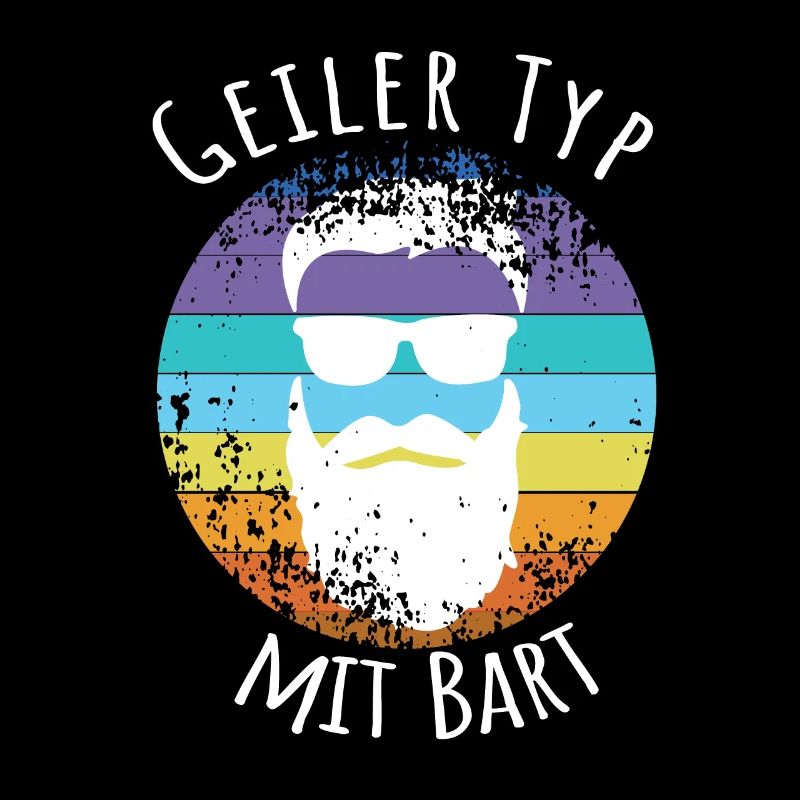 Homme De Type avec barbe