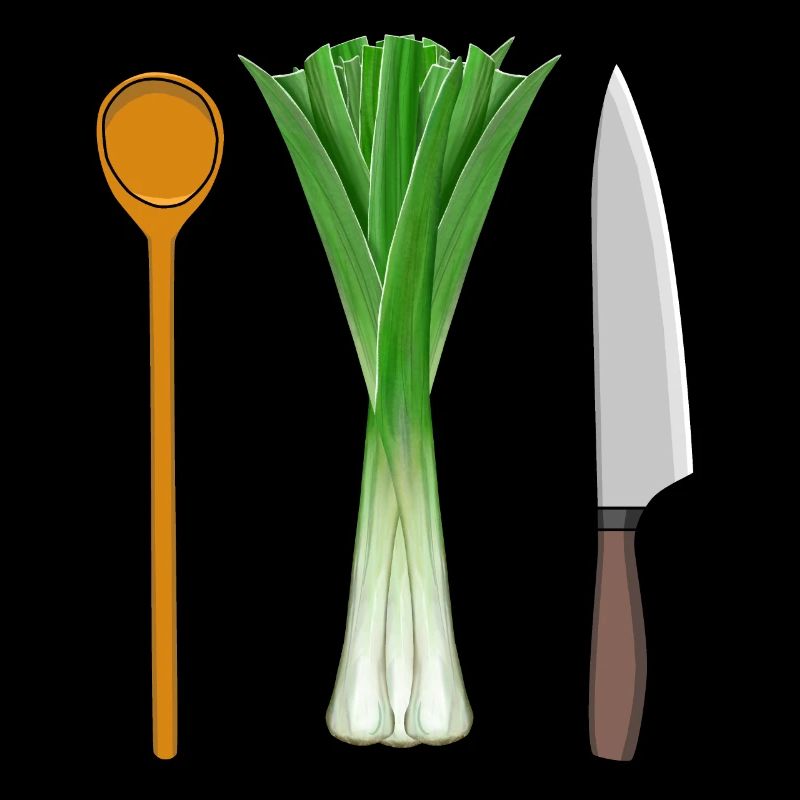 Lauch Vegetarisch kochen Kochlöffel Job Berufe