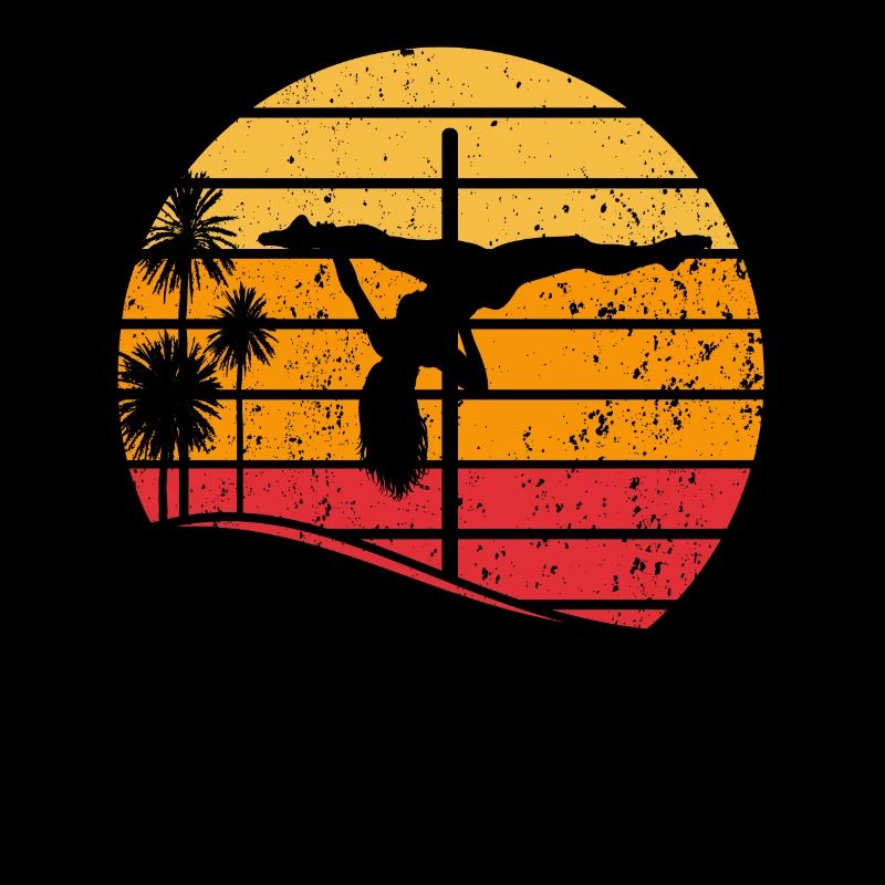 Sunset Pole Dance Pole Dancer