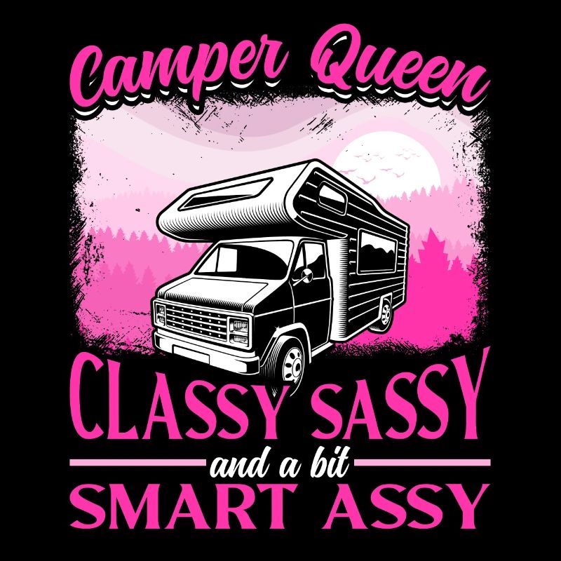 Camping Motorhome Campervan Retro