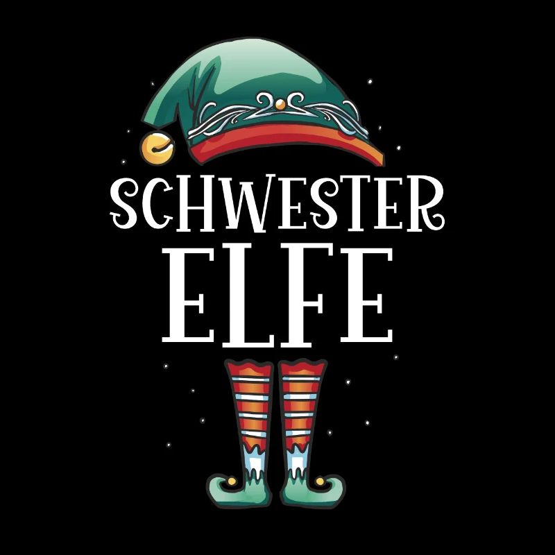 Weihnachten Partnerkostüm Schwester Elf Elfe Elfen