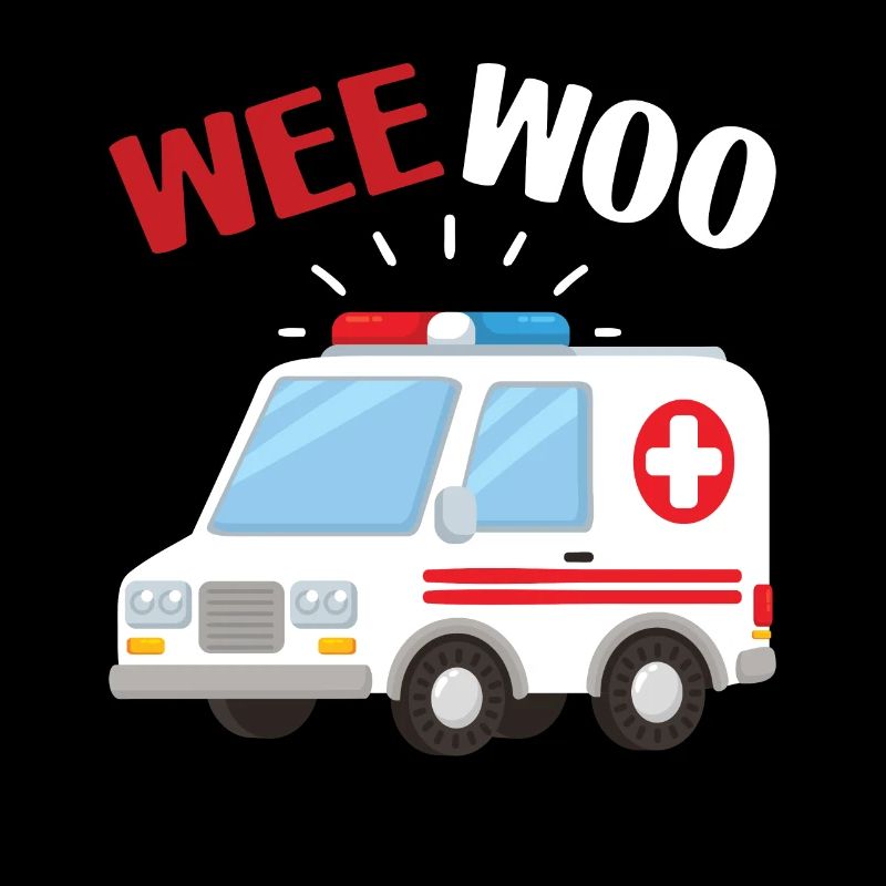 Wee Woo Sanitäter Rettungsdienst Geschenk