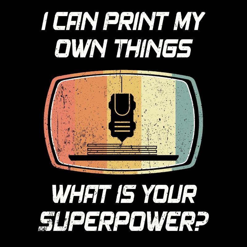 Cadeau d’imprimante 3D pour nerd Hobby Printing Machine
