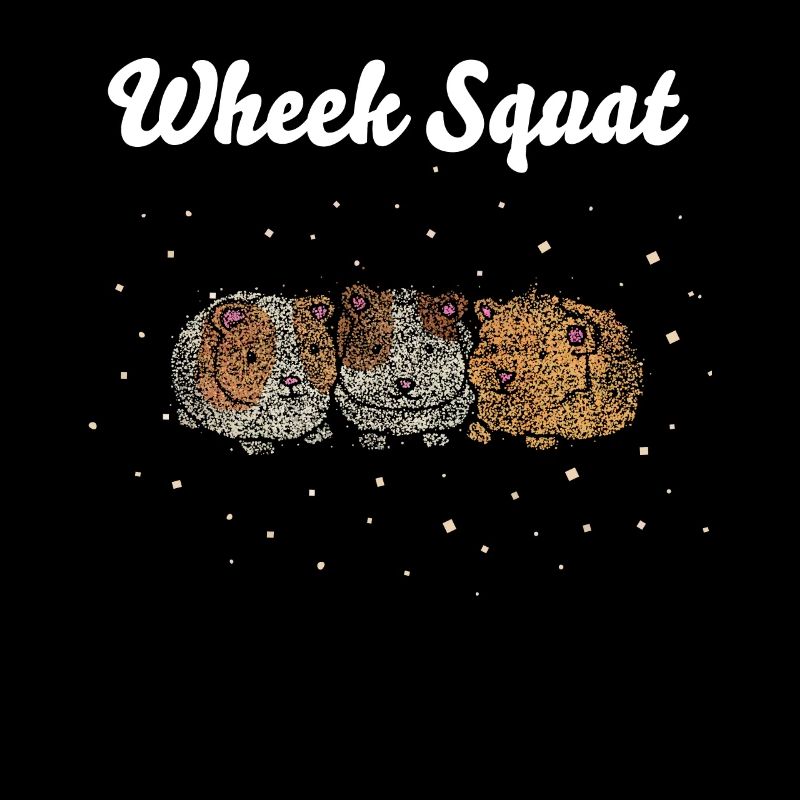 Wheek Squat Cochon d’Inde Cochon d’Inde