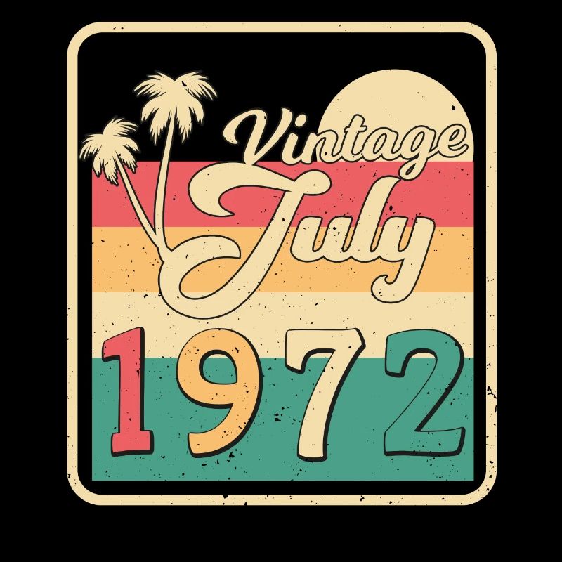 1972 Juli 50ter Geburtstag