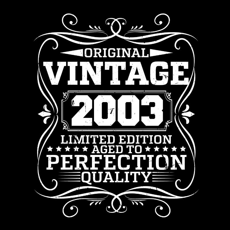 Vintage 2003 Édition Limitée Originale