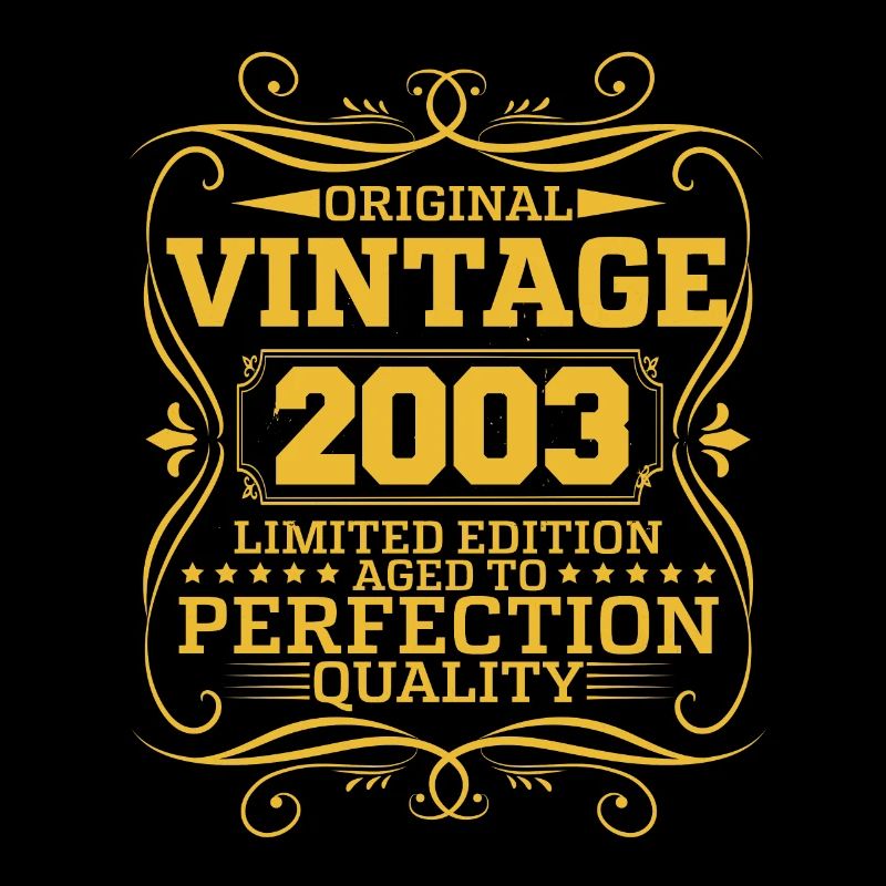 Vintage 2003 Édition Limitée Originale