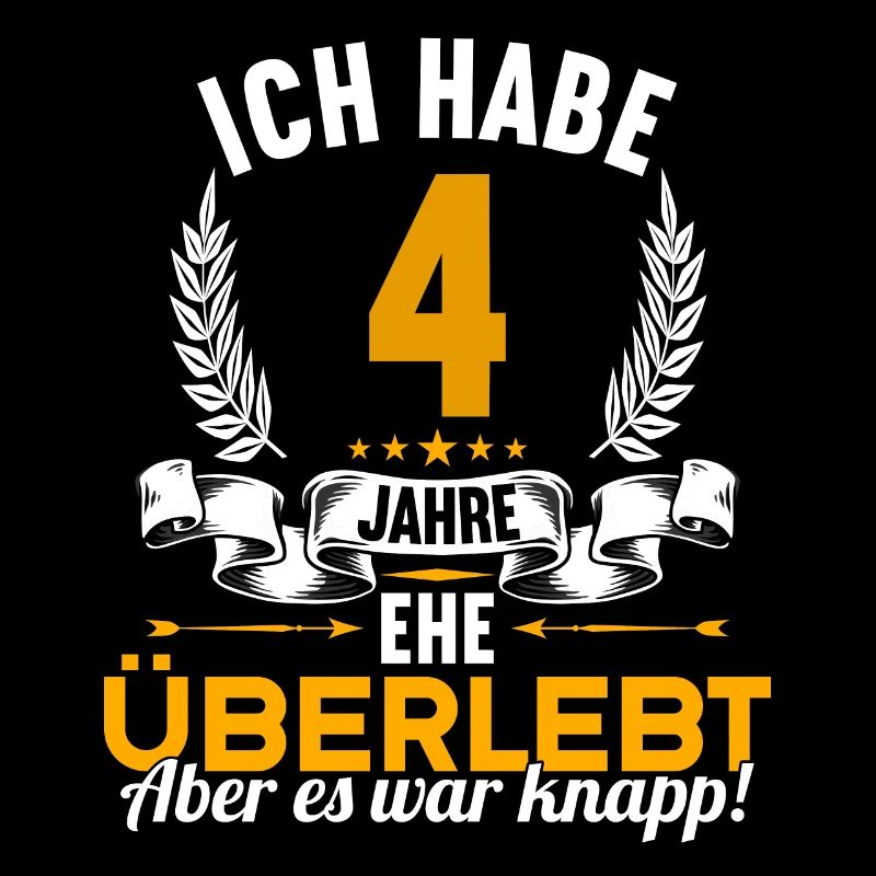 Ich habe 4 Jahre Ehe überlebt 4.Hochzeitstag