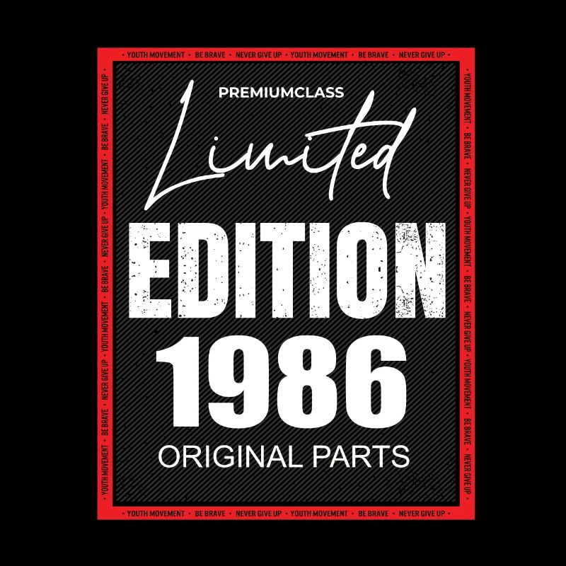 Édition limitée 1986