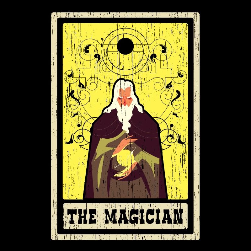 La Carte de Tarot Magicien Divination Chaman