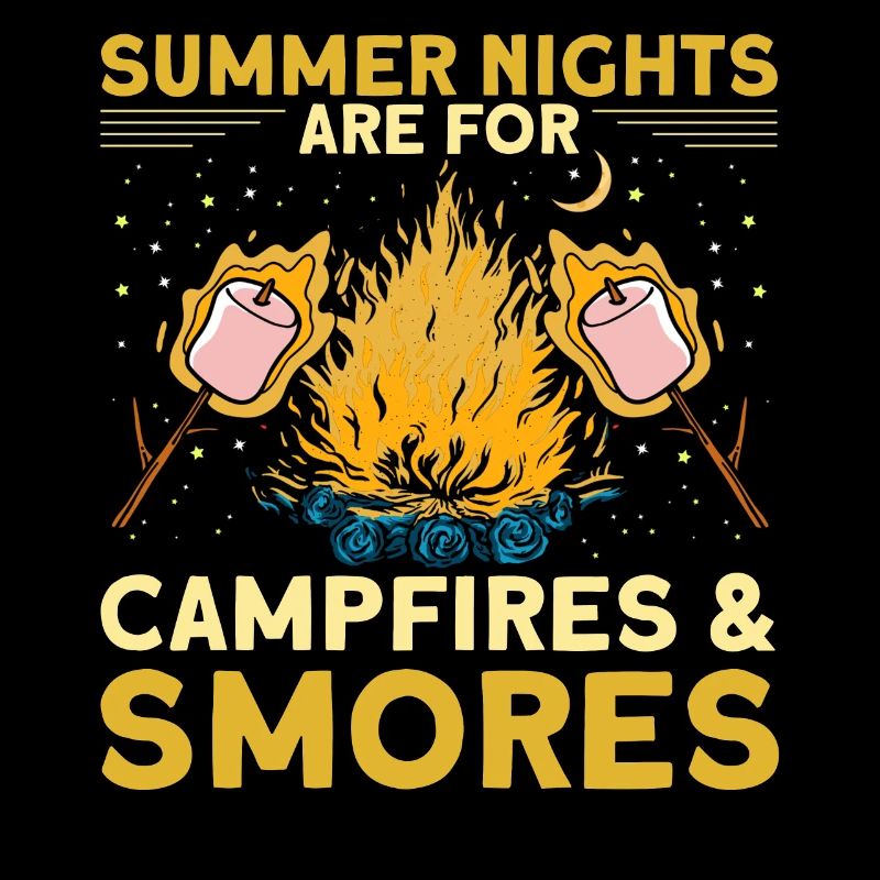 Nuits d’été Feux de camp et Smores
