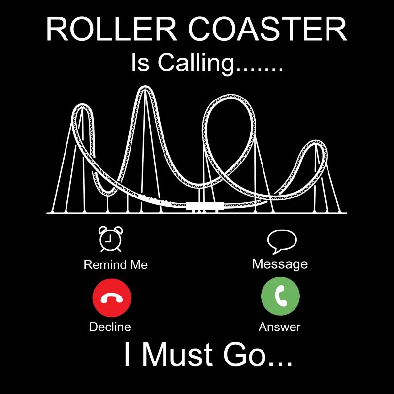 Roller Coaster Phone Display