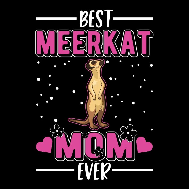 Meilleure maman suricate de tous les temps Erdmännchen