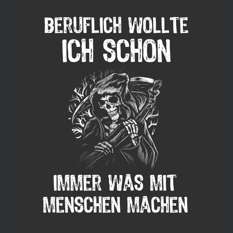 Sensenmann Schwarzer Humor Sarkasmus Geschenk