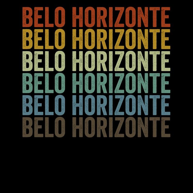 Belo Horizonte Brésil Rétro Vintage