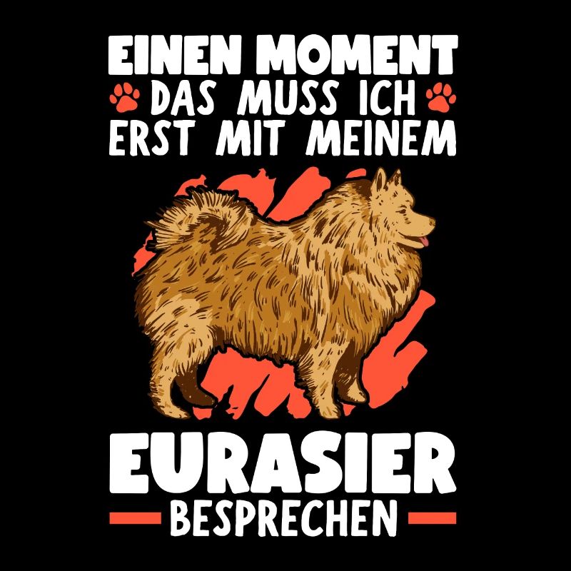Mit meinem Eurasier besprechen Eurasian Dog