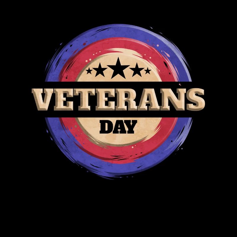 Round Logo for Veterans Day