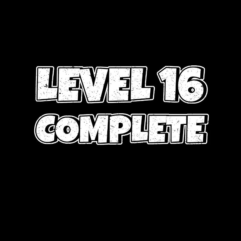 Level 16 Complete Birthday Gift 16 Years