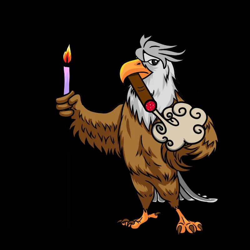 Eagle Smoker Tabac Cigarette Smoker Candle