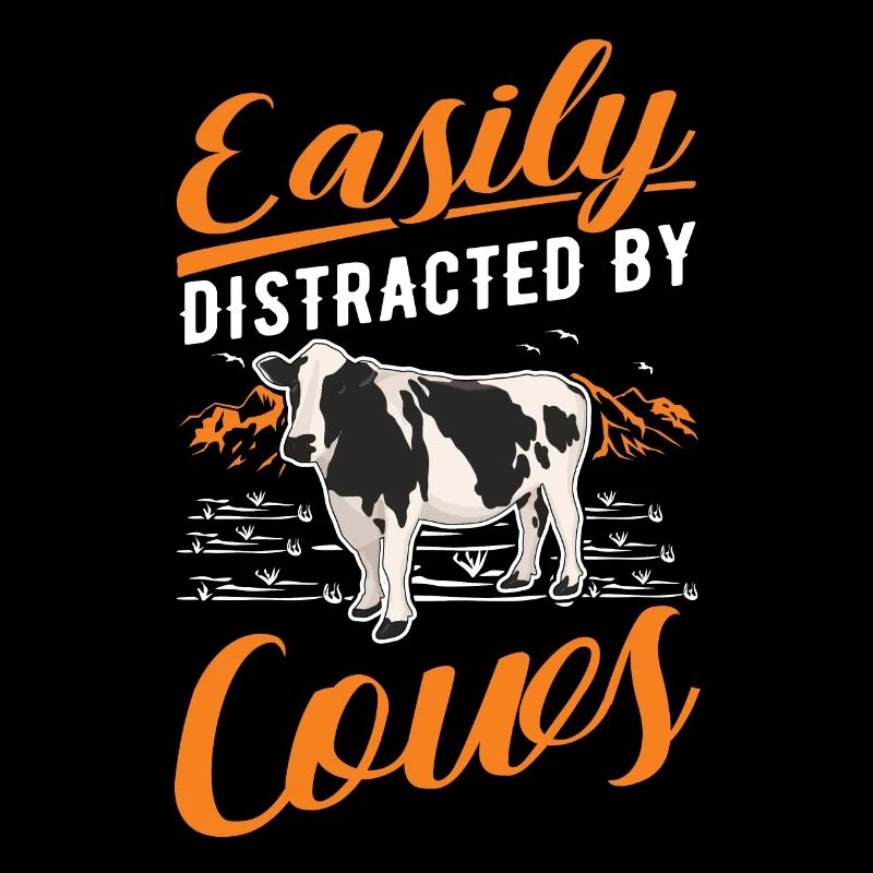 Easily distracted by Cows cow cattle breeder cow