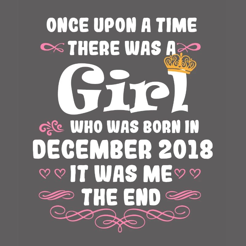Es war einmal ein Mädchen. Dezember 2018 Geburtsta
