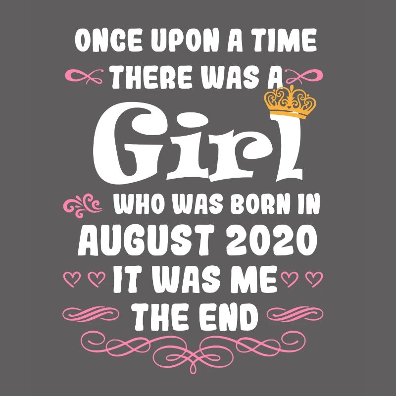Es war einmal ein Mädchen. August 2020 Geburtstag