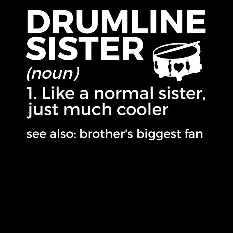 Drumline Trommeln Geschenk