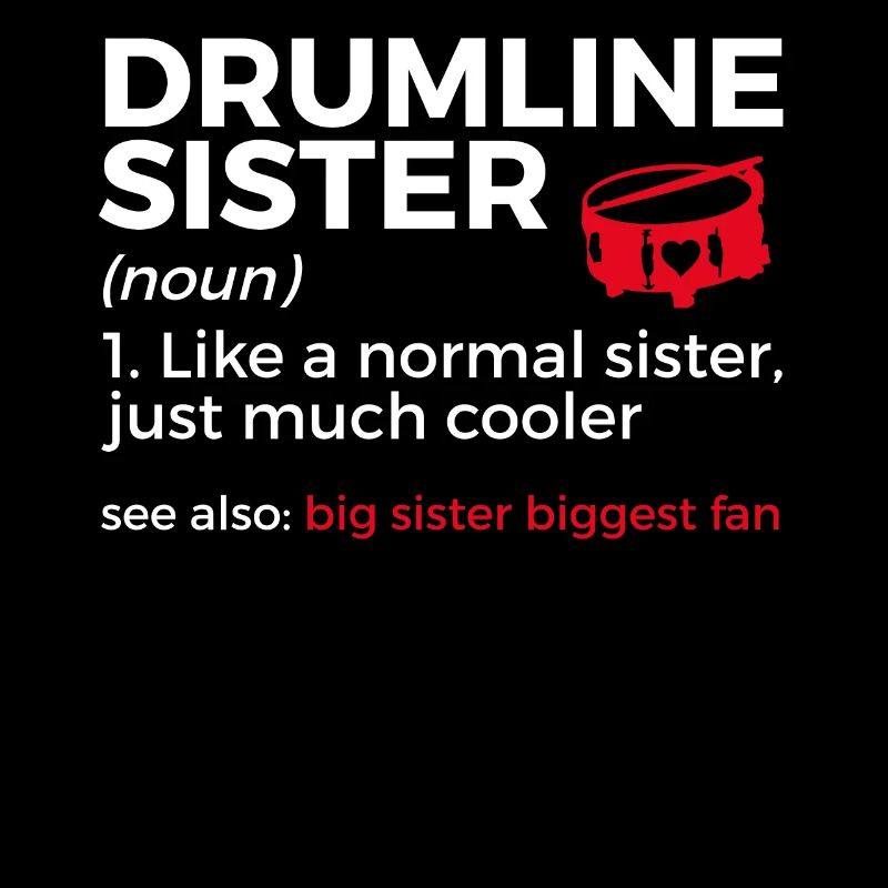 Drumline Trommeln Geschenk