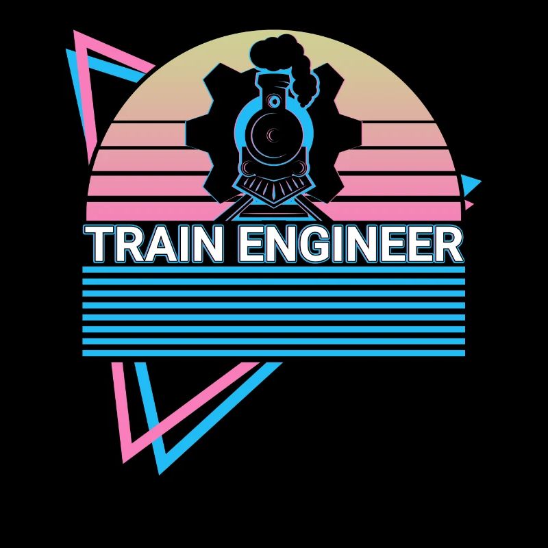 Train driver train technology retro