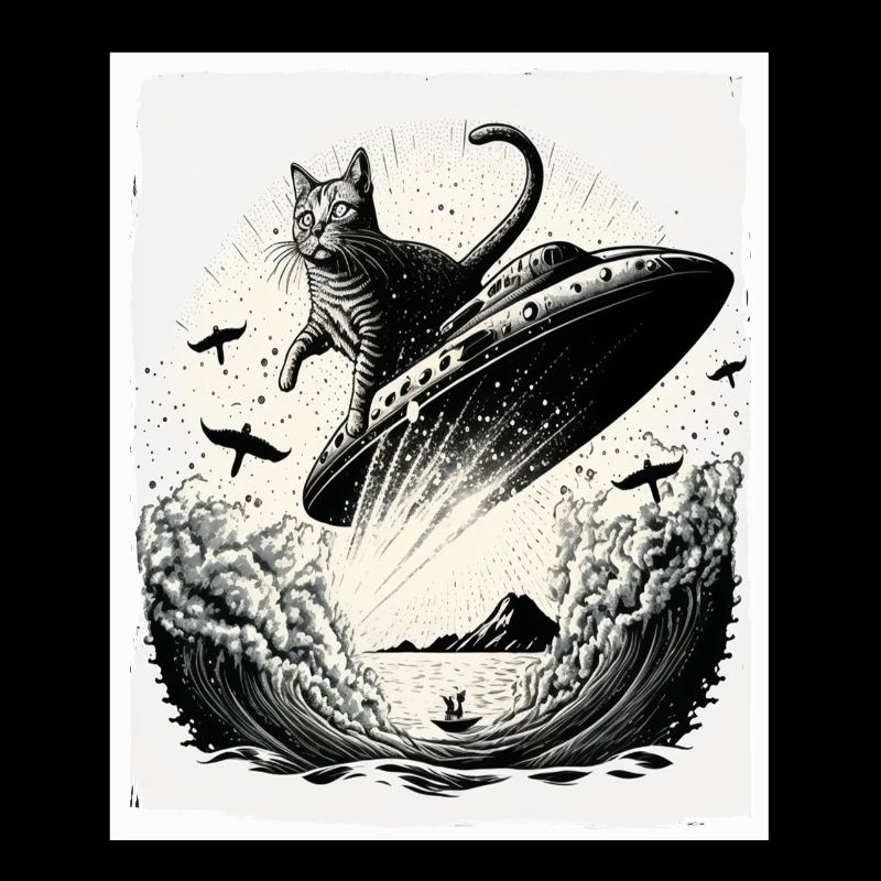 Chaton de chat Space Alien Planet Astronaute
