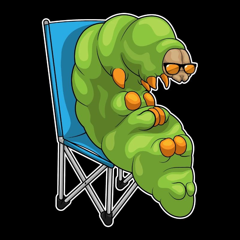 Chaise Caterpillar Beach