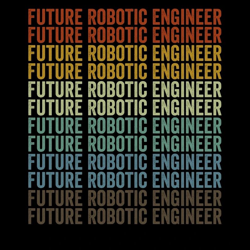 Future robot engineer robot lover Ro