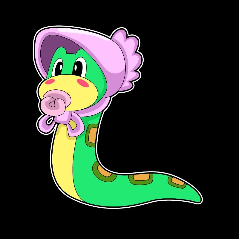 Sucette Serpent Bébé