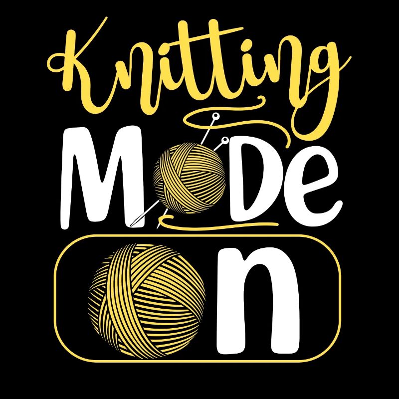 Knitting Knitter Knitting Mode On