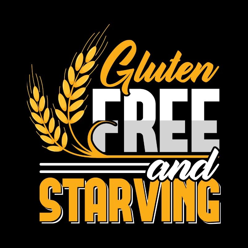 Drôle sans gluten et affamé