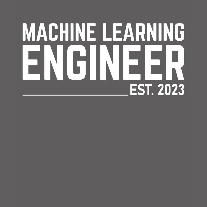 Machine Learning Engineer Est. 2023 pour Machine Le