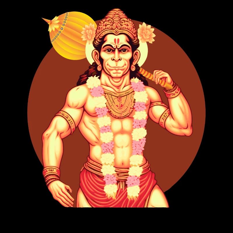 Dieu hindou Hanuman Singe Divinité de la sagesse Hindouisme