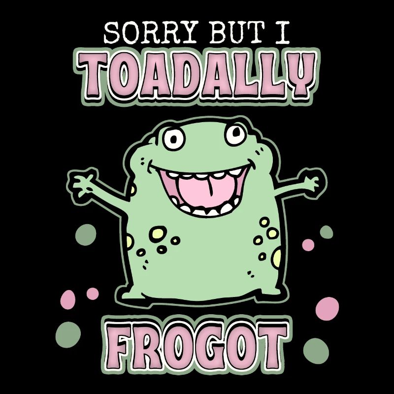 Kröte, Frosch, toad lustiger Spruch, Pun