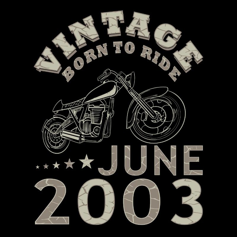Biker Motorrad Juni 2003 20 Jahre Spruch