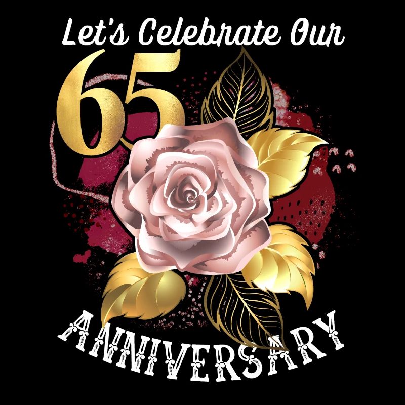 65. Jubiläum, Jubiläumsfeier, Hochzeitstag