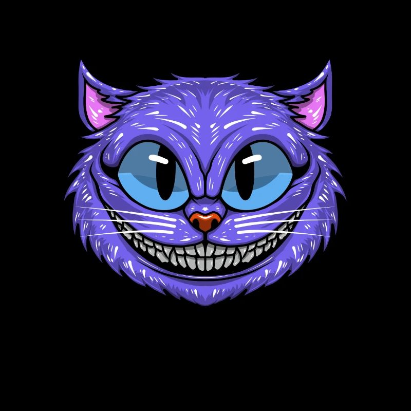 Drôle de chat du Cheshire