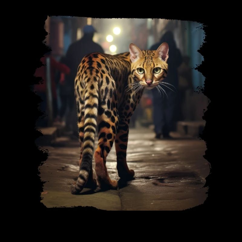 Bengalkatzen realistic Bengalkatze