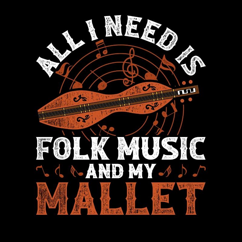 Dulcimer Tout ce dont j’ai besoin, c’est de musique folklorique et de mon maillet