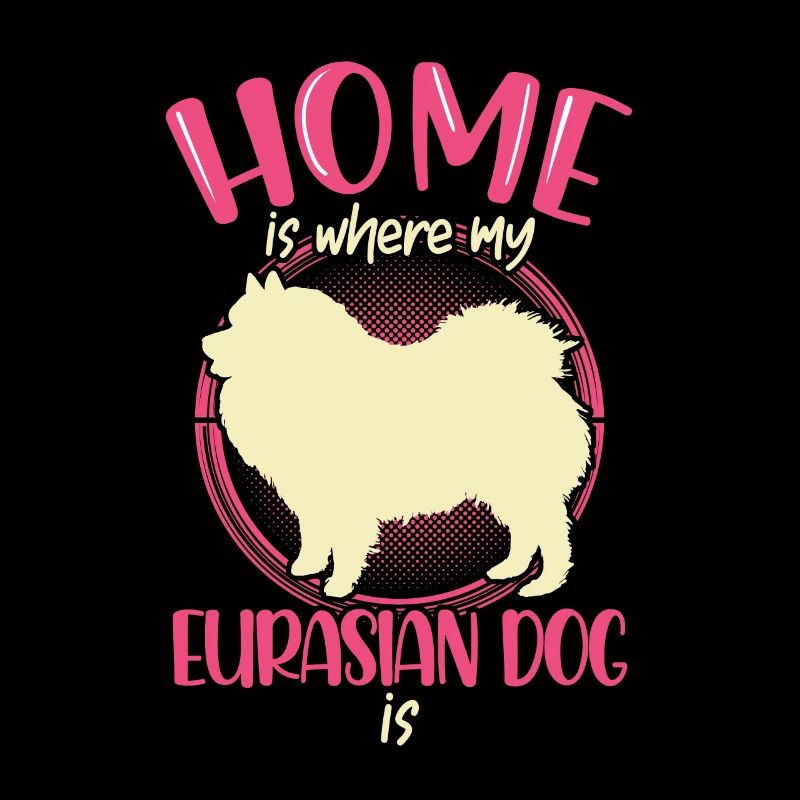 Eurasier est ma maison Spitz eurasien