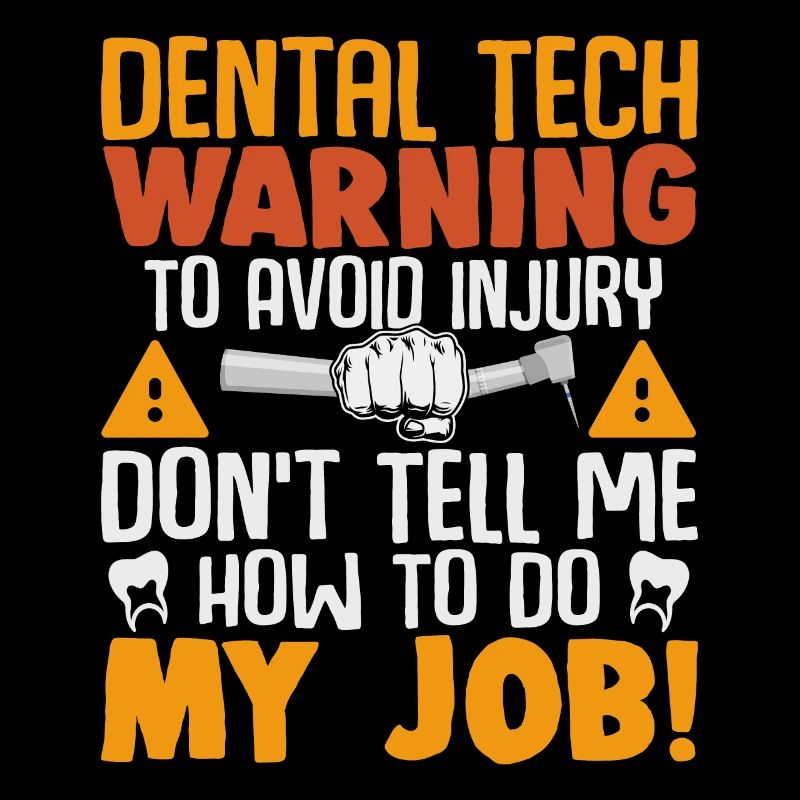 Funny dental technicians